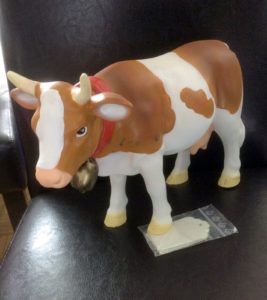 Deko Kuh Polyresin