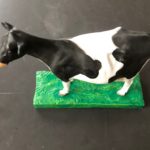 Deko Kuh Holstein klein Polyresin